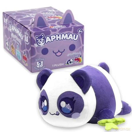 Aphmau 65555 6 Mystery Plush - Series YouTube Gaming Channel, Blind Box, 1 of 8 Possible Safari MeeMeows, Official Merch, Multicolour