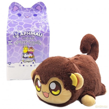 Aphmau 6751 11" Classic Plush Mystery, Blind Box, 1 of 4 Possible Safari MeeMeows, Official Merch, Styles May Vary, Multicolour