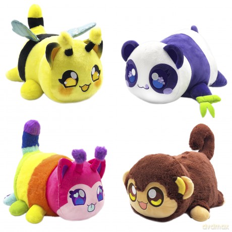 Aphmau 6751 11" Classic Plush Mystery, Blind Box, 1 of 4 Possible Safari MeeMeows, Official Merch, Styles May Vary, Multicolour