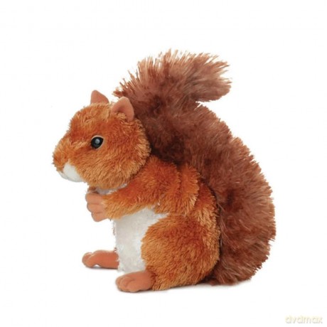 Aurora 7-inch Flopsie Teddy Squirrel, Multicolor