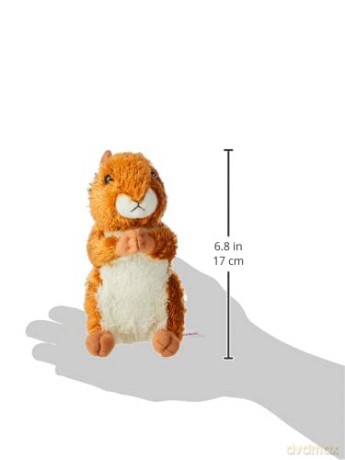 Aurora 7-inch Flopsie Teddy Squirrel, Multicolor