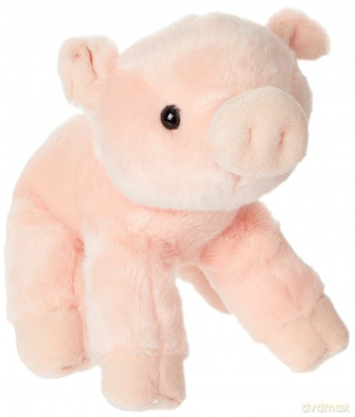 Aurora 12767 Flopsie Pig, Pink