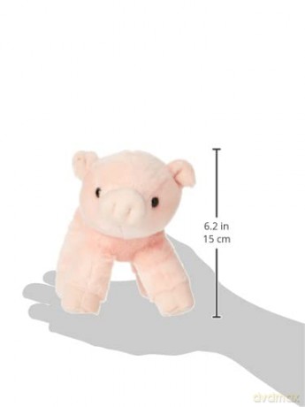 Aurora 12767 Flopsie Pig, Pink