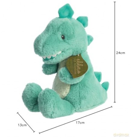 Aurora 23320, 23120, ebba Baby Eco Ryker Rex Dragon, 12.5In, Recycled Soft Toy, Green, Medium