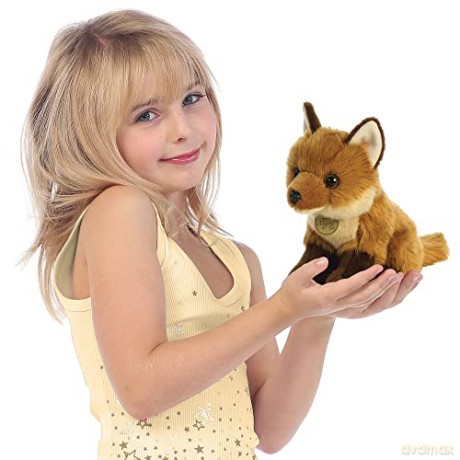 Aurora 26283, 26373, MiYoni Tots Fox Kit, 9In, Eco-friendly soft toy, Brown