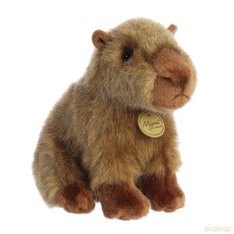 Aurora 26385, 26375, MiYoni Capybara, 9In, Eco-friendly soft toy, Brown