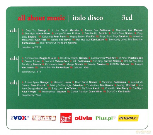All About Music Italo Disco [3CD]