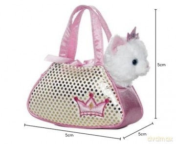 Aurora 8-inch Fancy Pals Cat (White)