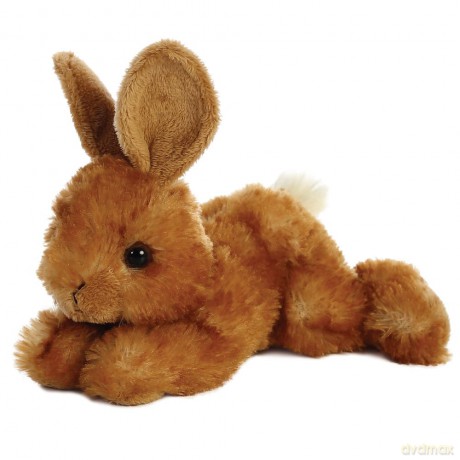 Aurora 8-inch Flopsie Rabbit, Brown