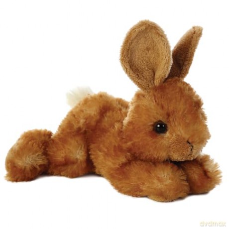 Aurora 8-inch Flopsie Rabbit, Brown