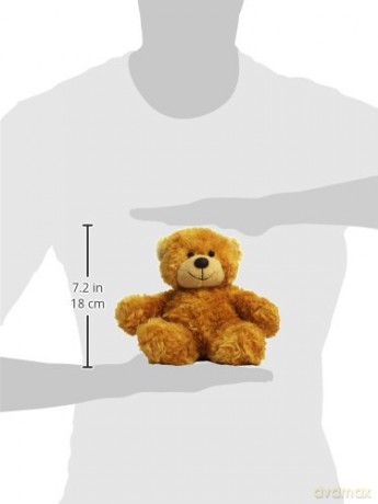Aurora 9-inch Bonnie Honey Teddy Bear, Brown