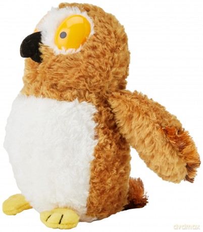 Aurora Gruffalo, 12874, Owl, 7In, Soft Toy, Brown and White, Multicoloured