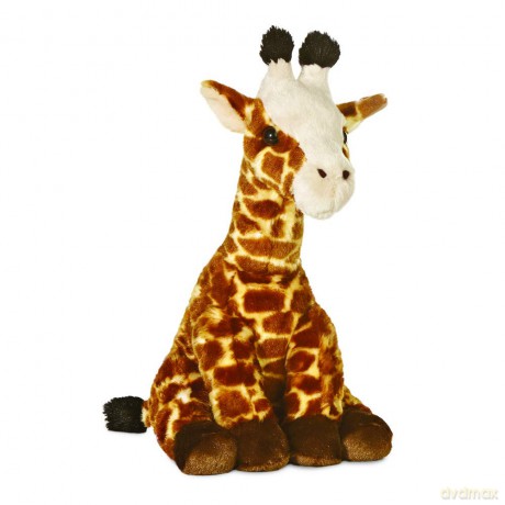 Aurora World 19265 Destination Nation Giraffe Plush Toy (Brown/Orange/Peach)