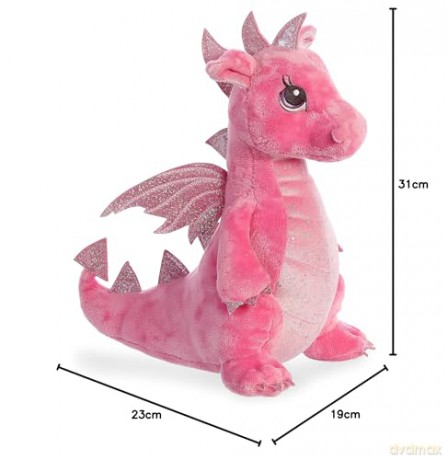 Aurora World 30836 Dahlia Dragon, Pink