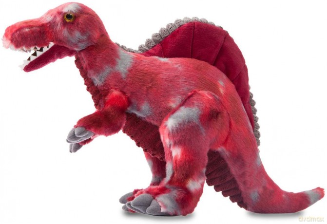 Aurora World 60691 15-Inch Spinosaurus Plush Toy, Red, 38 cm