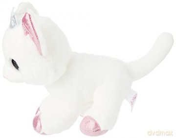 Aurora World 60876 Duchess White Cat with Crown 7In