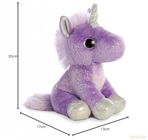 Aurora World 60878 Sprinkles Purple Unicorn 7In