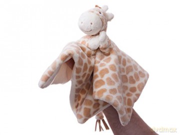 Aurora World Gigi Blankie Giraffe Baby Comforter Plush Toy