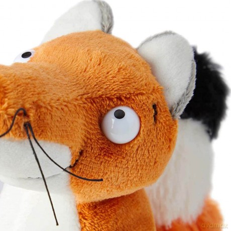Aurora World Gruffalo Fox 7 inch, Orange, White and Grey, Medium