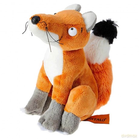 Aurora World Gruffalo Fox 7 inch, Orange, White and Grey, Medium