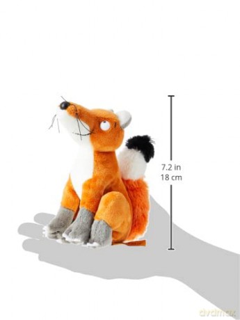 Aurora World Gruffalo Fox 7 inch, Orange, White and Grey, Medium