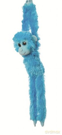 Aurora World Ltd 19-inch Colourful Hanging Chimp (Blue)