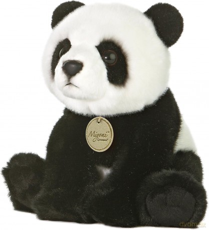 Aurora, 10849, MiYoni Panda, 10In, Soft Toy, Black and White
