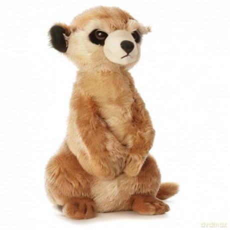Aurora, 12170, Mini Flopsie Meerkat, 8In, Soft Toy, Brown, 8-Inch