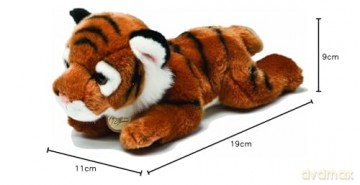 Aurora, 13168, MiYoni Bengal Tiger, 8In, Soft Toy, Orange