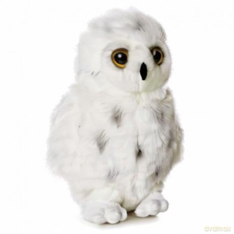 Aurora, 13268, Flopsie Snowy Owl, 12In, Soft Toy, White