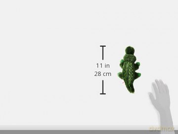Aurora, 13274, Mini Flopsie Crocodile, 8In, Soft Toy, Green