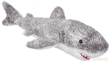 Aurora, 13275, Mini Flopsie Shark, 8In, Soft Toy, Grey