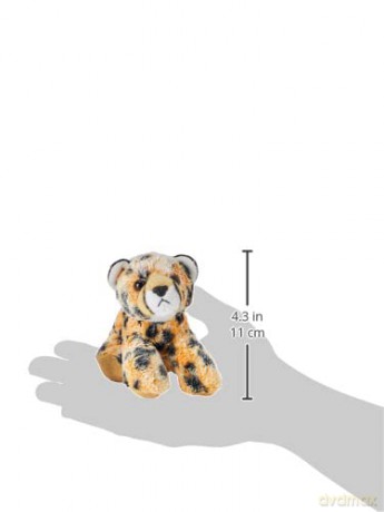 Aurora, 13281, Mini Flopsie Cheetah, 8In, Soft Toy, Yellow
