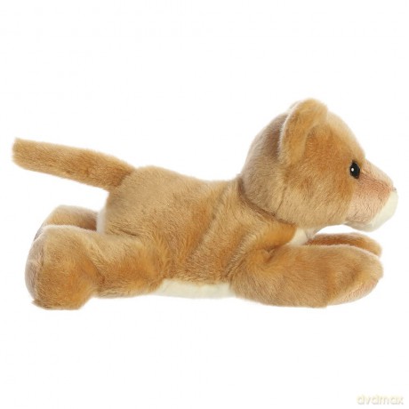 Aurora, 13285, Mini Flopsie Lioness, 8In, Soft Toy, Brown
