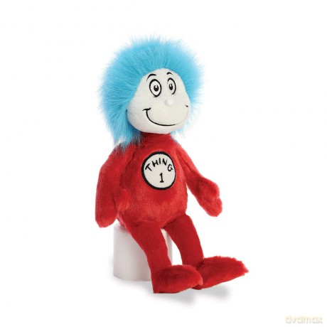 Aurora, 15912, Dr Suess, Thing 1, 8In, Soft Toy, (Red, Blue, White)
