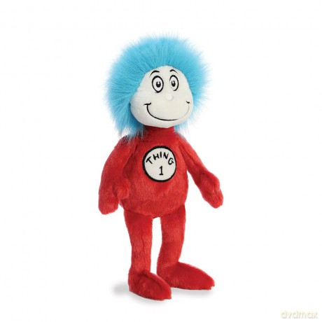 Aurora, 15912, Dr Suess, Thing 1, 8In, Soft Toy, (Red, Blue, White)