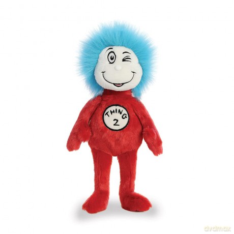 Aurora, 15913, Dr Suess, Thing 2, 8In, Soft Toy, (Red, Blue, White)