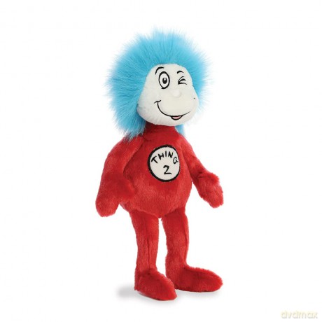 Aurora, 15913, Dr Suess, Thing 2, 8In, Soft Toy, (Red, Blue, White)