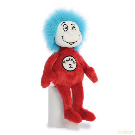 Aurora, 15913, Dr Suess, Thing 2, 8In, Soft Toy, (Red, Blue, White)