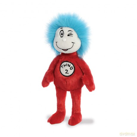 Aurora, 15913, Dr Suess, Thing 2, 8In, Soft Toy, (Red, Blue, White)