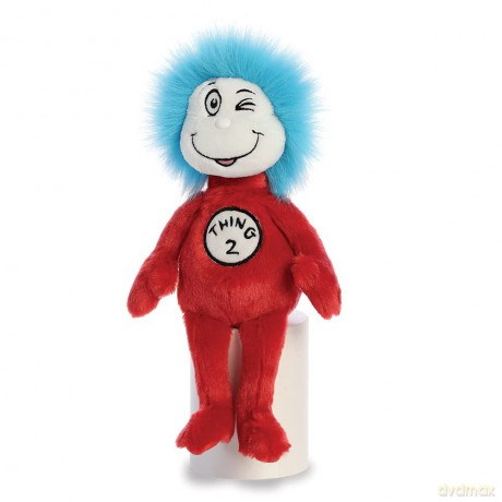 Aurora, 15913, Dr Suess, Thing 2, 8In, Soft Toy, (Red, Blue, White)