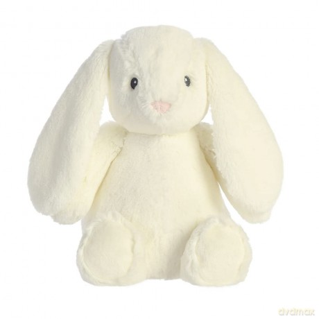 Aurora, 23103, ebba Baby Dewey Dawn White Rabbit, 12.5In, Eco Friendly Soft Toy