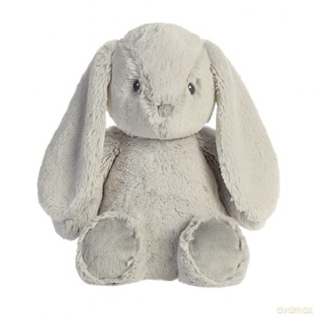 Aurora, 23106, ebba Baby Dewey Dusk Grey Rabbit, 12.5In, Eco Friendly Soft Toy