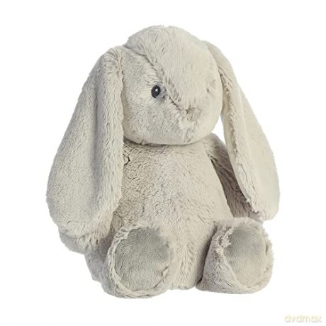 Aurora, 23106, ebba Baby Dewey Dusk Grey Rabbit, 12.5In, Eco Friendly Soft Toy