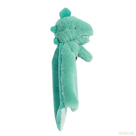 Aurora, 23326, ebba Baby Eco Ryker Rex Dragon Luvster Blanket, 12In, Recycled Soft Toy, Green