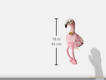 Aurora, 26292, MiYoni Flamingo, 10In, Soft Toy, Pink, 10"