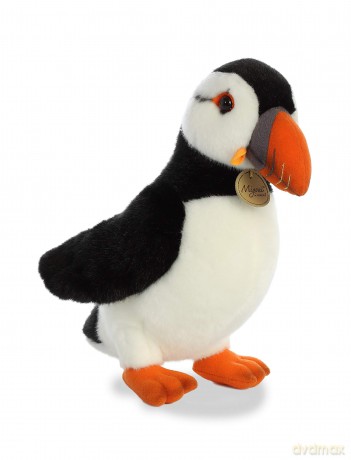 Aurora, 26325, MiYoni Puffin, 10.5In, Soft Toy, Black and White