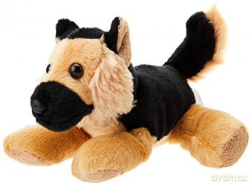 Aurora, 30540, Mini Flopsies Shep German Shepherd, 8In, Brown and Black