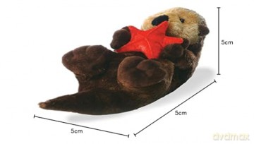 Aurora, 31029, Flopsie, Cali the Otter, Soft Toy, 12In, Brown