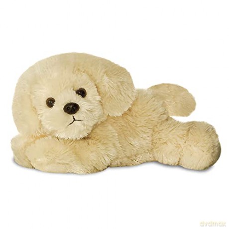 Aurora, 31252, Mini Flopsies Bailie Golden Retriever, 8In, Soft Toy, Cream